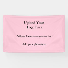 eenvoudig voeg uw logo tekstfotobedrijf elegant ba spandoek