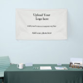 eenvoudig voeg uw logo toe elegant van het fotobed spandoek (Beurs)