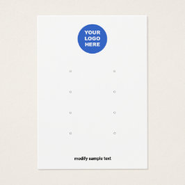 Eenvoudig voeg uw Logo veelvoud toe die de Kaart v