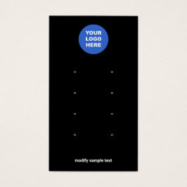 Eenvoudig voeg uw Logo veelvoud toe die de Kaart v