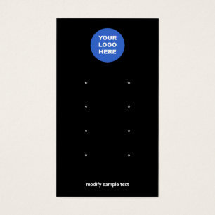 Eenvoudig voeg uw Logo veelvoud toe die de Kaart v