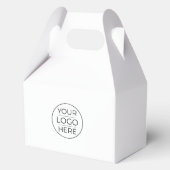 Eenvoudig Voeg Uw Logo Zakelijk Toe Bedankdoosjes (Voorkant)