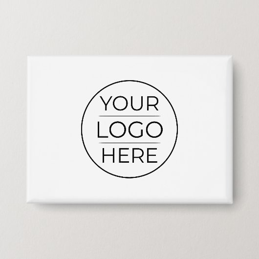 Eenvoudig Voeg Uw Logo Zakelijk Toe Button (Voorkant)