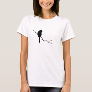 Eenvoudig vogelT-shirt T-shirt
