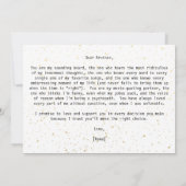 Eenvoudig voor mijn broer op onze huwelijksdag (Achterkant)