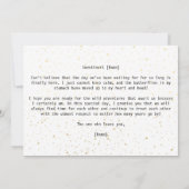 Eenvoudig voor mijn groep op onze huwelijksdag (Achterkant)