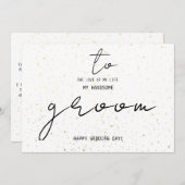 Eenvoudig voor mijn groep op onze huwelijksdag (Voorkant / Achterkant)