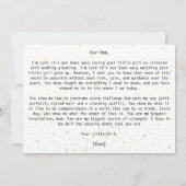 Eenvoudig voor mijn moeder op onze huwelijksdag Na (Achterkant)