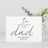 Eenvoudig voor mijn vader op onze huwelijksdag Naa (Staand voorkant)