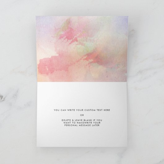 Eenvoudig voor mijn zus op mijn trouwdagkaart gevo kaart (Binnen)