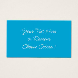 Eenvoudig Voorbeeld van Visitekaartjes Uw Kleuren 