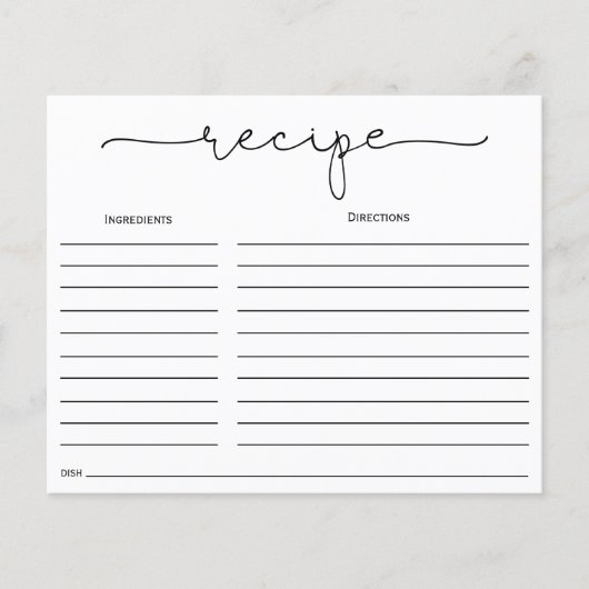 Eenvoudig Vrijgezellenfeest Calligrafie Kaart ontv (Voorkant)