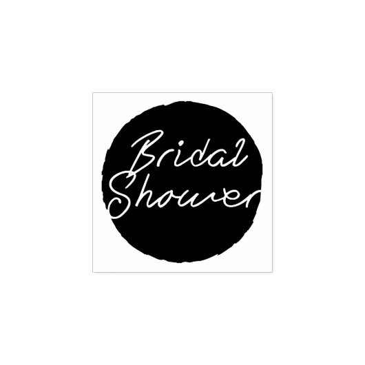 Eenvoudig Vrijgezellenfeest Rubberstempel (Afrduk)