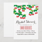 Eenvoudig Vrijgezellenfeest van de zoete Cherry-bo Kaart (Voorkant / Achterkant)