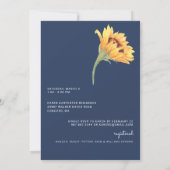 Eenvoudig Vrijgezellenfeest van de Zonnebloem, Bou Kaart (Achterkant)