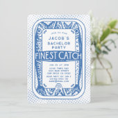 Eenvoudig vrijgezellenfeest Vist jongens weekendje Kaart (Staand voorkant)