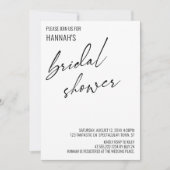 Eenvoudig Vrijgezellenfeest voor contemhedendaags  Kaart (Voorkant)