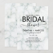 Eenvoudig Vrijgezellenfeest voor Elegant Marble Sc Kaart (Voorkant / Achterkant)