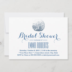 Eenvoudig Vrijgezellenfeest zeeblauw en dollair st Kaart