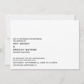 Eenvoudig wanneer we je kunnen knuffelen uitgestel kaart (Achterkant)