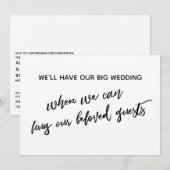 Eenvoudig wanneer we je kunnen knuffelen uitgestel kaart (Voorkant / Achterkant)