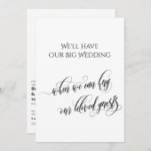 Eenvoudig wanneer we je kunnen knuffelen uitgestel kaart (Voorkant / Achterkant)