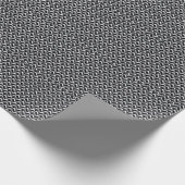 Eenvoudig wasbeerontwerp cadeaupapier (Hoek)