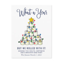 Eenvoudig wat een jaar kerstfeestdag groet