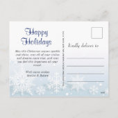 Eenvoudig Wat een Jaar Vrolijk Kerstfeest Groet Va Feestdagenkaart (Achterkant)