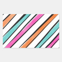 Eenvoudig Waterverf streeppatroon