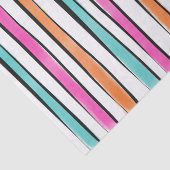 Eenvoudig Waterverf streeppatroon Tissuepapier (Detail)