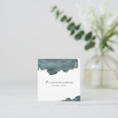 Eenvoudig Waterverf Visitekaartje (Staand voorkant)