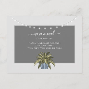 Eenvoudig we hebben de nieuwe aankondiging van het briefkaart