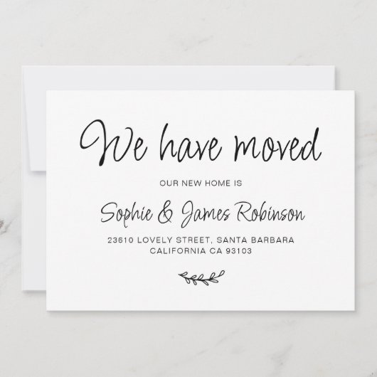 Eenvoudig we hebben de nieuwe mededeling over thui kaart (Voorkant)