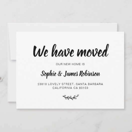 Eenvoudig we hebben de nieuwe mededeling over thui kaart (Voorkant)