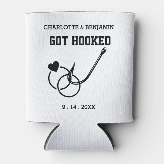 Eenvoudig we hebben een gekke bruiloft. blikjeskoeler (Voorkant)