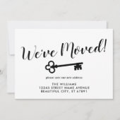 Eenvoudig we hebben het belangrijkste nieuwe thuis aankondiging (Voorkant)