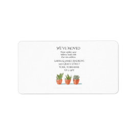 Eenvoudig We hebben retour adres label verplaatst