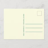 Eenvoudig We hebben verhuisd huizen pijl bedrijf Aankondigingskaart (Achterkant)