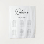 Eenvoudig wedijverdiagram wandkleed (Voorkant)