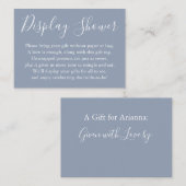 Eenvoudig weergaveoverzicht Vrijgezellenfeest donk Informatiekaartje (Voorkant / Achterkant)