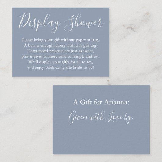 Eenvoudig weergaveoverzicht Vrijgezellenfeest donk Informatiekaartje (Voorkant / Achterkant)