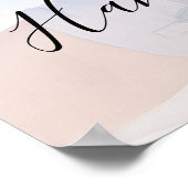 Eenvoudig welkom voor fotoservice poster (Hoek)