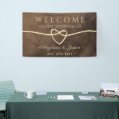 Eenvoudig Welkomsthuwelijk Spandoek (Beurs)