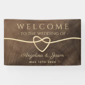 Eenvoudig Welkomsthuwelijk Spandoek (Horizontaal)