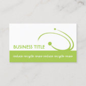 Eenvoudig White Environmental Engineers-Visitekaar Visitekaartje (Voorkant)