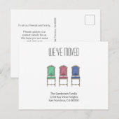 Eenvoudig wij hebben de Nieuwe minimalistisch van  Aankondigingskaart (Voorkant / Achterkant)