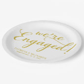 Eenvoudig, wij zijn Enterprise Gold Papieren Bordje (Gekanteld)