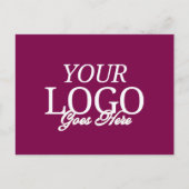 Eenvoudig wijnbedrijf Logo met QR Code Business Briefkaart (Voorkant)