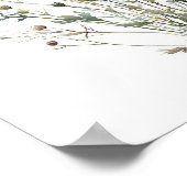 Eenvoudig Wildflower Boeket 3 Poster (Hoek)